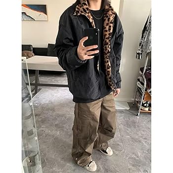 ジャケット・アウター y2k camouflage fur Parker Nina Parker Trendy Plus Size Patched Camo-Print Jacket, 1X